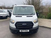 Used Ford Transit 130 HP (95 kW) 2021 White Cabriolet