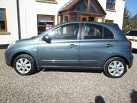 Begagnad Nissan Micra Acenta 2011 Silver Halvkombi