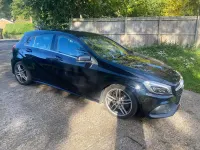 Used Mercedes A220 AMG Line Premium 177 HP (130 kW) 2016 Black Hatchback
