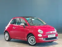 Usado Fiat 500C Lounge 69 HP (50 kW) 2019 Vermelho Cabrios
