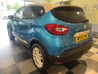 Used Renault Captur Dynamique 90 HP (66 kW) 2016 Blue SUV