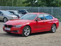 Used BMW 318 Impressive 2014 Red Sedan