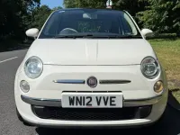 Used Fiat 500 Lounge 69 HP (50 kW) 2012 White Hatchback