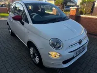 Used Fiat 500 Pop Star 69 HP (50 kW) 2016 White Hatchback