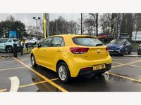 Used Kia Rio 2023 Yellow Hatchback