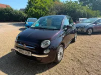 Used Fiat 500 Lounge 69 HP (50 kW) 2013 Purple Hatchback