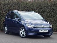 Used VW Touran Family 150 HP (110 kW) 2020 Blue MPV