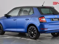Used Skoda Fabia Colour Edition 75 HP (55 kW) 2019 Race blue Hatchback