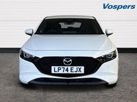 Used Mazda 3 Exclusive-Line 140 HP (102 kW) 2025 White Hatchback