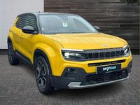 Used Jeep Avenger EV 114 kW (156 HP) 2023 Yellow SUV