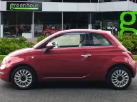 Used Fiat 500 Lounge 69 HP (50 kW) 2017 Red Hatchback