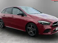 Used Mercedes B200 AMG line 163 HP (119 kW) 2021 Red Hatchback