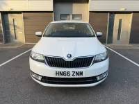 Used Skoda Rapid SE 115 HP (84 kW) 2016 White Hatchback