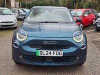 Used Fiat 600E La Prima 11 kW (15 HP) 2024 Green Hatchback