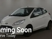 Used Ford Ka 69 HP (50 kW) 2013 White Hatchback
