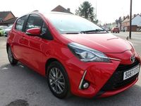 Used Toyota Yaris 2017 Red Hatchback