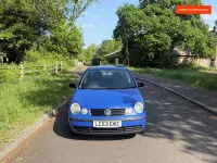 Used VW Polo 65 HP (47 kW) 2003 Blue Hatchback