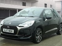 Used DS Automobiles DS3 Connected Chic 2017 Black Hatchback