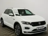 Used VW T-Roc R-line 150 HP (110 kW) 2021 White SUV