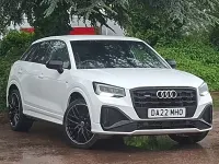 Used Audi Q2 Black Edition 150 HP (110 kW) 2022 White SUV