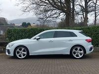 Used Audi A3 S-Line 110 HP (80 kW) 2023 White Sedan