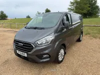 Used Ford Transit Custom Limited 130 HP (95 kW) 2021 Grey Van