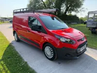 Used Ford Transit 100 HP (73 kW) 2018 Blue Van