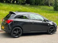 Used Vauxhall Corsa Edition 90 HP (66 kW) 2016 Black Hatchback