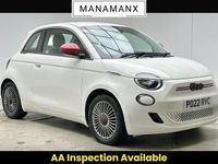 Used Fiat 500e Red 86 kW (118 HP) 2022 White Hatchback