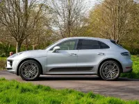 Used Porsche Macan Turbo 2020 Silver SUV