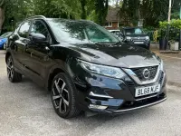Used Nissan Qashqai Tekna 113 HP (83 kW) 2018 Black SUV