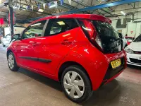 Used Toyota Aygo X-play 69 HP (50 kW) 2016 Red Hatchback