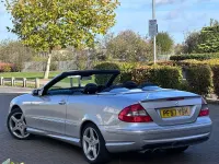 Used Mercedes CLK280 2007 Silver Cabriolet