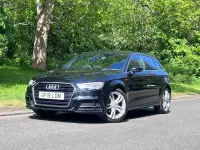 Used Audi A3 Sportback S-Line 150 HP (110 kW) 2019 Black Hatchback