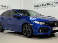 Used Honda Civic SR 129 HP (94 kW) 2017 Blue Hatchback