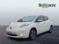 Used Nissan Leaf Tekna 80 kW (109 HP) 2014 White Hatchback