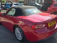 Used Fiat 124 Spider Classica 140 HP (102 kW) 2018 Red Cabriolet
