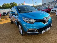 Used Renault Captur Dynamique 90 HP (66 kW) 2015 Blue SUV