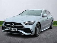 Used Mercedes C200 AMG line 204 HP (150 kW) 2024 Silver Estate