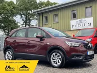 Used Vauxhall Crossland X 81 HP (59 kW) 2018 Red SUV