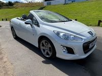 Used Peugeot 308 CC Roland Garros 2012 White Cabriolet
