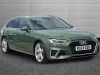 Used Audi A4 S-Line 204 HP (150 kW) 2024 District green Estate