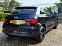 Used Audi A1 Sport 123 HP (90 kW) 2018 Black Hatchback