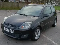 Used Ford Fiesta Zetec 75 HP (55 kW) 2007 Black Hatchback