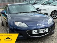 Used Mazda MX5 126 HP (92 kW) 2012 Blue Cabriolet