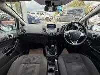 Used Ford Fiesta Zetec 82 HP (60 kW) 2016 Green Hatchback