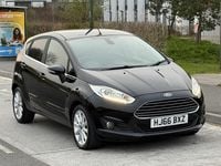 Used Ford Fiesta Titanium 2016 Black Hatchback