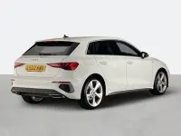 Used Audi A3 S-Line 150 HP (110 kW) 2022 White Sedan