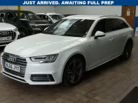 Used Audi A4 S-Line 190 HP (139 kW) 2016 White Estate