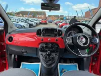 Used Fiat 500 Lounge 69 HP (50 kW) 2016 Pink Hatchback